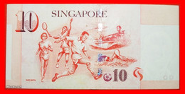 * 1 SOLD SPORT  SINGAPORE 10 DOLLARS (1999)! CRISP! LOW START! NO RESERVE! - Singapore