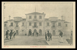 Delcampe - AVEIRO -ESTAÇÃO DOS CAMINHOS DE FERRO - Carte Postale - Aveiro