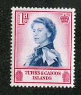 W2051  Turks 1957  Scott #121*   Offers Welcome! - Turks & Caicos (I. Turques Et Caïques)