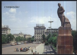 Chisinau-Lenin's Monument-victory Square-unused,perfect Shape - Moldavië