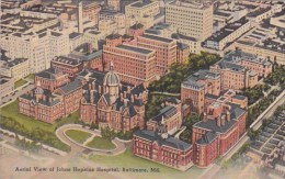 Aerial View Of Johns Hopkins Hospital Baltimore Maryland - Baltimore