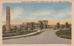 Entrance And Administration Building Boys Town Omaha Nebraska - Omaha