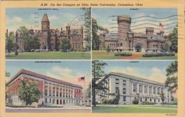 On The Campus At Ohio State University Columbus Ohio 1947 - Columbus