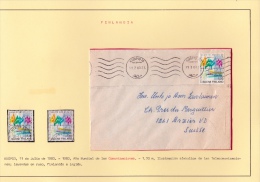 02031 Carta De Kuopio A Arzier 1983 + 2 Sellos - Lettres & Documents