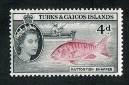 W2065  Turks 1957  Scott #126*   Offers Welcome! - Turks & Caicos (I. Turques Et Caïques)