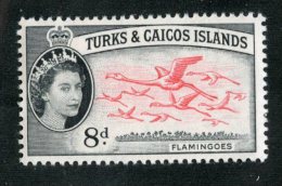 W2074  Turks 1957  Scott #129*   Offers Welcome! - Turks And Caicos