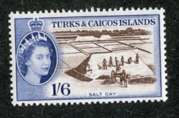 W2079  Turks 1957  Scott #131*   Offers Welcome! - Turks And Caicos