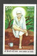 INDIA, 2008, 90th Death Anniversary Of Saint Shirdi Sai Baba, Religion Hinduism, Tree, MNH, (**) - Nuevos