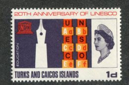 W2089  Turks 1966  Scott #155*   Offers Welcome! - Turks & Caicos (I. Turques Et Caïques)