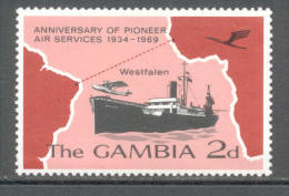 Gambia 1969 - Michel 236 * - Gambia (1965-...)