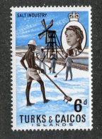 W2119  Turks 1967  Scott #163*   Offers Welcome! - Turcas Y Caicos