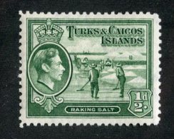 W2212  Turks 1938  Scott #79*   Offers Welcome! - Turcas Y Caicos