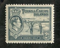 W2219  Turks 1938  Scott #82*   Offers Welcome! - Turks And Caicos