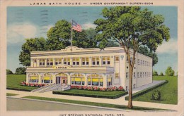 Lamar Bath House Under Government Supervision Hot Springs National Park Arkansas 1946 - Hot Springs