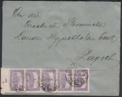 Hungary 1923, Cover Budapest To Zagreb W./postmark Budapest - Lettres & Documents