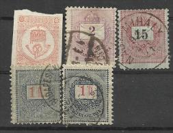 Lot De Timbres Ancien Hongrie - Used Stamps