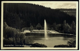 Braunlage / Harz  -  Partie Aus Dem Kurgarten  -  Ansichtskarte Ca.1939    (3866) - Braunlage