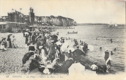 Dieppe - La Plage à L´Heure Du Bain - Carte LL N°59, Non Circulée - Dieppe