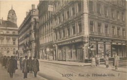 69 LYON - Rue De L'Hôtel De Ville - Andere & Zonder Classificatie