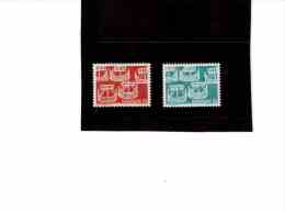 XX1898   -   DANIMARCA      -   SERIE COMPLETA NUOVA**NH    -      CAT. UNIFICATO NR.    486/487 - Unused Stamps