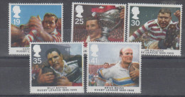 Great Britain 1995 Michel Nr 1591-5 Mnh Rugby - Unused Stamps