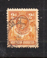 Rhodesia Nord   -  1925/29.  George V.  2 P. Yellow. Con Giraffa Ed Elefante.  With Giraffe And Elephant.Very Fine - Rhodésie Du Nord (...-1963)