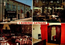 11-BRAM..L'AUBERGE CATHARE...Mr ET Mme ZULIANI (proptietaires)..4 VUES...CPM - Bram