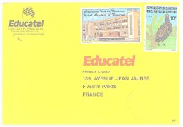 1984. Lettre CAMEROUN. PERDRIX/ 5177 - Pernice, Quaglie