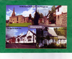 Diseworth St Michael & All Angels The Plough Inn The Bull & Swan Inn Ivy Brook Cottage Leicestershire 2 Scans - Altri & Non Classificati