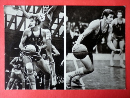 Jaak Lipso , Anatoli Krikun - Basketball - Mexico 1968 - Estonian Olympic Medal Winners - 1979 - Estonia USSR - Unused - Olympische Spiele