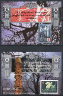 Hungary 1992. II. Worldwar - RED CROSS Special Sheet-pair !!!  (commemorative Sheet) - Feuillets Souvenir