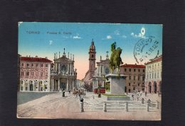 50274    Italia,  Piazza  S.  Carlo,  VGSB  1919 - Plaatsen & Squares