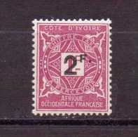 COTE D'IVOIRE 1927 TAXE  YVERT N°T17  NEUF MH* - Unused Stamps