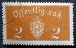 Norway  1933 Minr.9 I ( O) ( Lot 138 ) - Officials