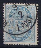 Denmark: 1882 Yv Nr 34, Mi Nr 33  Used - Usado