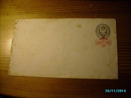 IMPERIAL RUSSIA , POSTAL STATIONERY COVER , 7 KOP OVERPRINT ON 8 KOP,   0 - Entiers Postaux