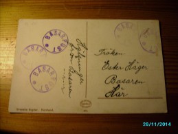 SWEDEN  BASARPOST , NORRLAND  HANDÖLSFALLET, WATERFALL ,   0 - Lettres & Documents