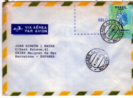 R  700 Carta Aérea Cidade Alta  Natal-rn  1995 Brasil - Luftpost