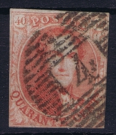 Belgium: 1861  OBP Nr 12  Used / Obl - 1858-1862 Medaillen (9/12)