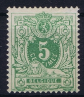 Belgium:   OBP Nr 48 MH/* - 1869-1888 León Acostado