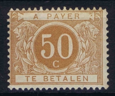 Belgium:  OBP Nr 8 MH/* - Briefmarken