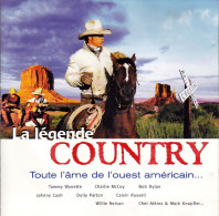 CD - LA LEGENDE COUNTRY Toute L'âme De L'ouest Américain - Country En Folk