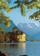 7981- VEYTAUX- CASTLE, LAKE, MOUNTAINS - Veytaux