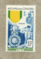 COMORES : Centenaire De La Médaille Militaire Française  : Médaille Et Soldats - - Unused Stamps