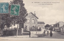 ARPAJON - Le Rond-Point De L'Avenue Hoche Et La Route De Mondonville - Arpajon