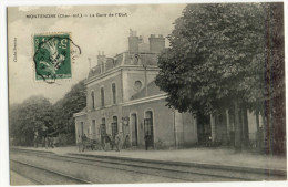 MONTENDRE. - La Gare De L'Etat - Montendre