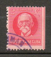 CUBA  M Gomez 1917  N°176 - Used Stamps