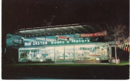 Austin TX, Bill Gaston Boats & Motors, Retail Boating Store, C1950s/60s Vintage Postcard - Austin