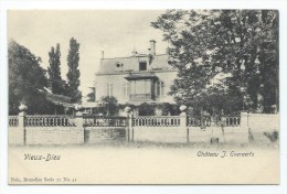 Carte Postale - VIEUX DIEU - Château J. Everaerts - Kasteel - CPA  // - Mortsel