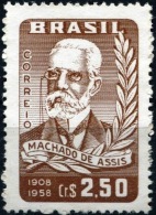 BRAZIL # 882 -  50 Years Of Machado De Assis Death  - 1958 - Unused Stamps